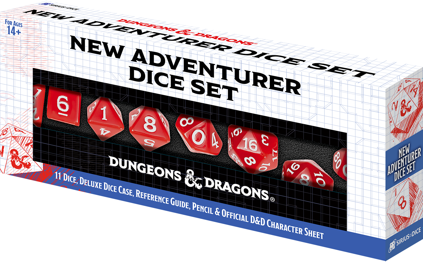 D&D New Adventurer Set - Red