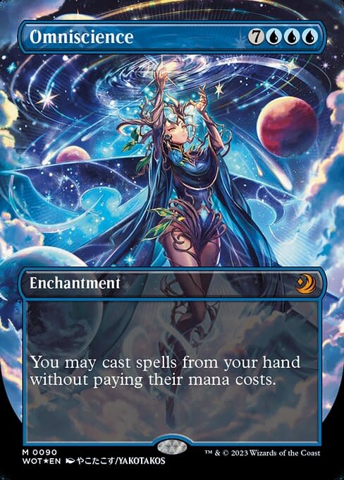 Omniscience - Anime Confetti Foil
