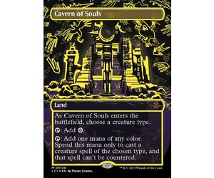 Cavern of Souls (Neon Ink Yellow) - Foil - Rain City Games Cavern of Souls (Neon Ink Yellow) - Foil - Rain City Games