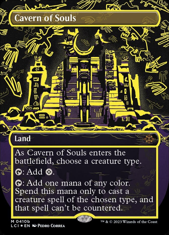 Cavern of Souls (Neon Ink Yellow) - Foil - Rain City Games