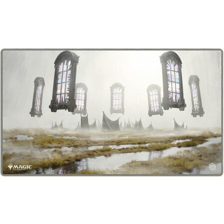 UG Playmat - MTG Duskmourn - Abandoned Campground