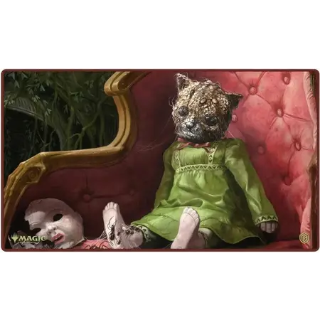 UG Playmat - MTG Duskmourn - Twitching Doll