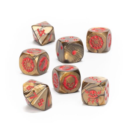 Blood Bowl: Chaos Dwarf Team Dice
