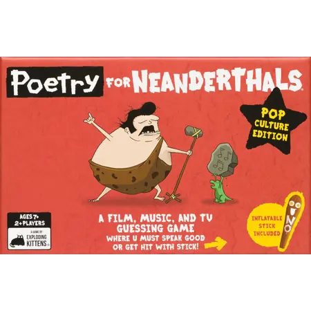 Poetry for Neanderthals: Pop Culture Edition