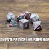 Metal RPG Dice Set - Murder Hobo