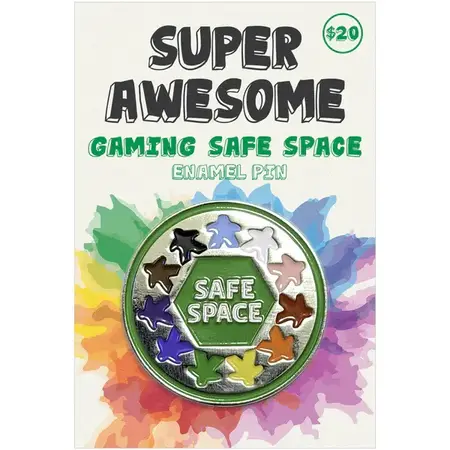 Safe Space Enamel Pin - A Fundraiser for LGBTQ2S+ Organizations