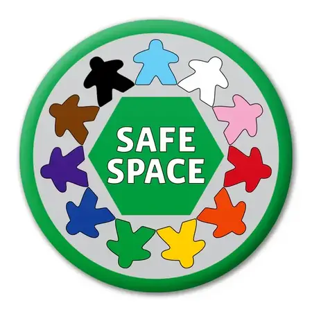 Safe Space Button - A Fundraiser for LGBTQ2S+ Organizations