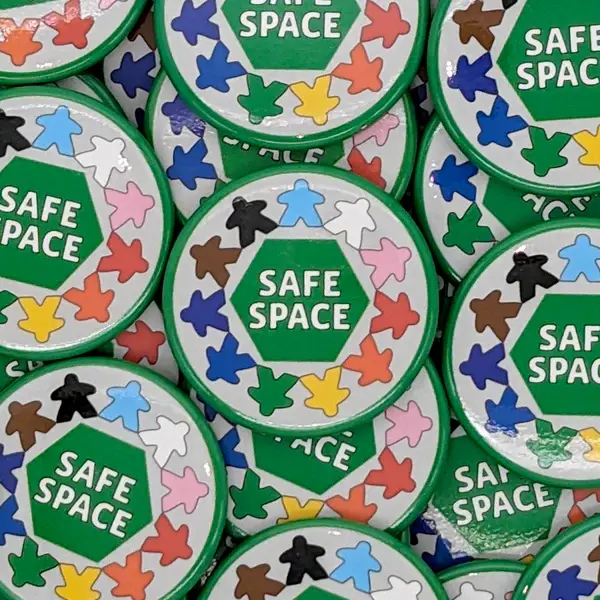 Safe Space Button - A Fundraiser for LGBTQ2S+ Organizations
