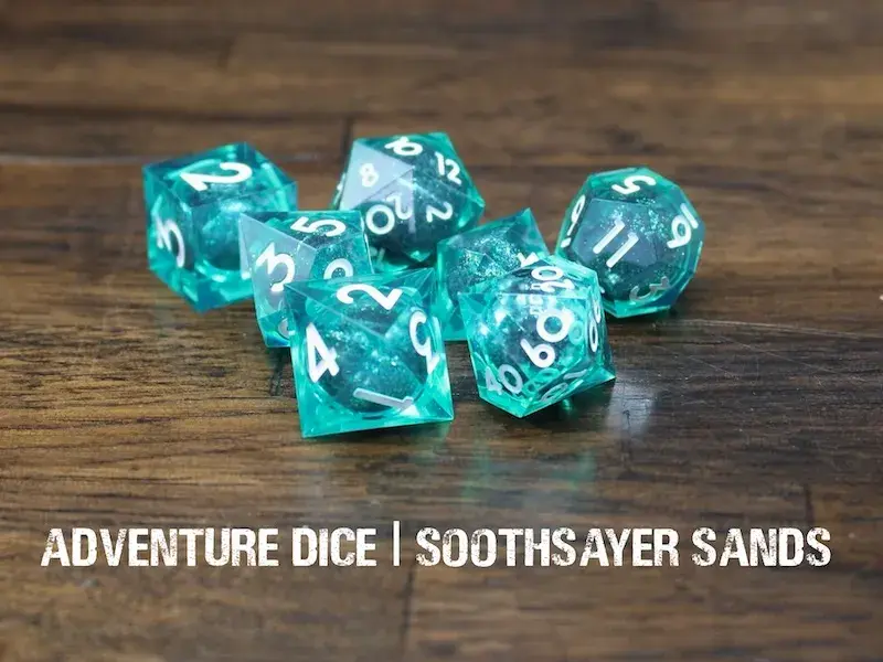 Liquid-Core RPG Set - Soothsayer Sands