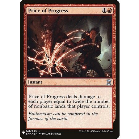 Price of Progress