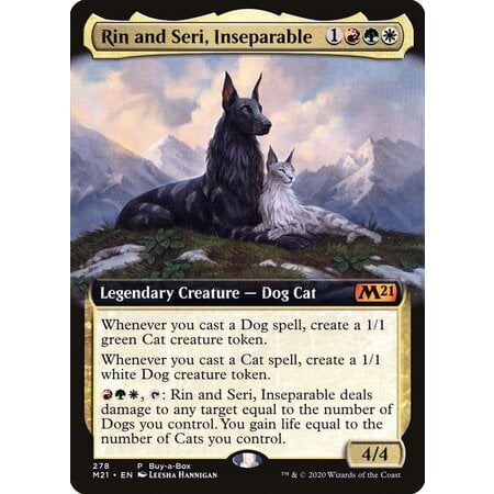 Rin and Seri, Inseparable - Foil - Buy-A-Box Promo