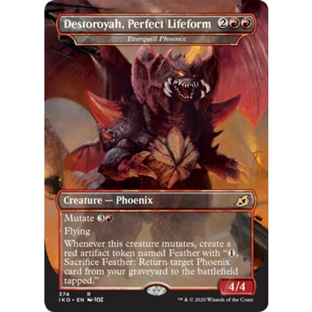 Everquill Phoenix (Destoroyah, Perfect Lifeform) - Foil