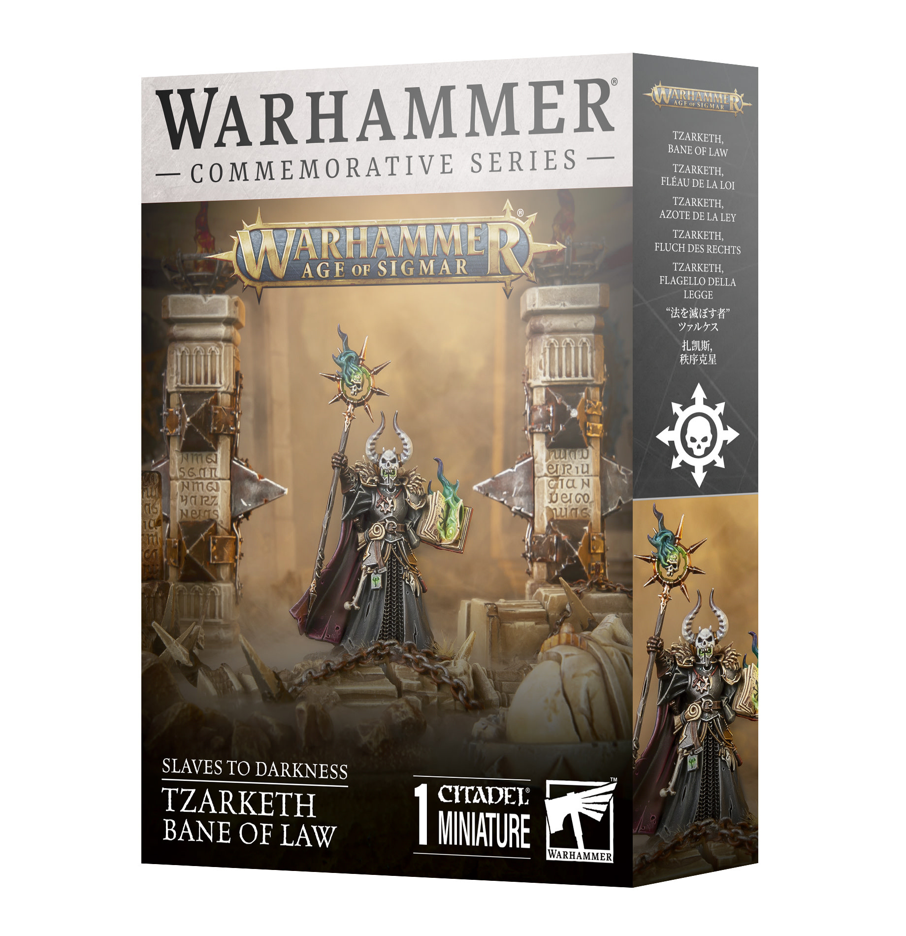 Warhammer Age of Sigmar: Slaves to Darkness - Tzarketh Bane of Law (Commemorative Series)