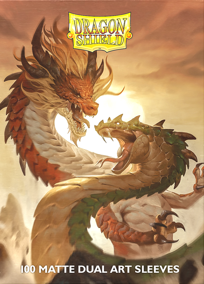 Dragon Shield - 63mm X 88mm - Dual Matte Art - Wood Snake