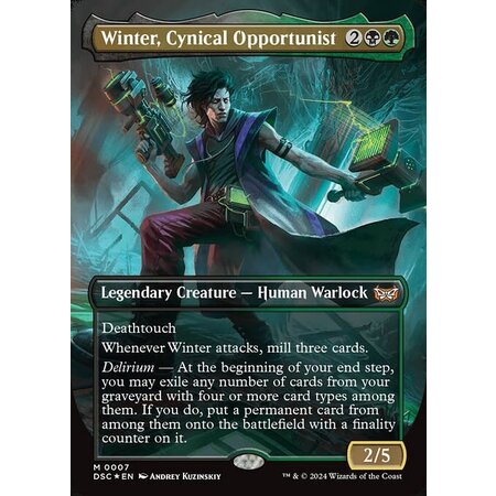 Winter, Cynical Opportunist - Foil