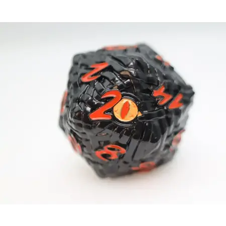 Jumbo Metal D20 - Mummy Wraps - Chinchorro