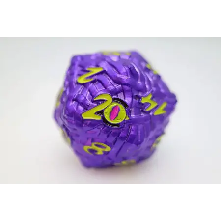 Jumbo Metal D20 - Mummy Wraps - Ukok Princess