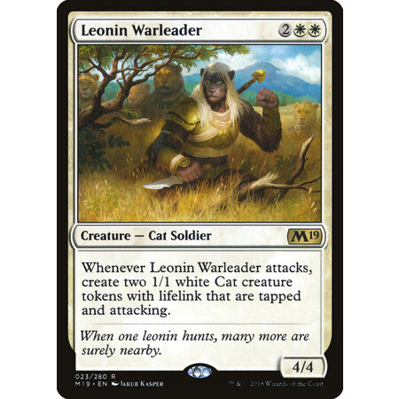 Leonin Warleader