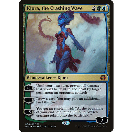Kiora, the Crashing Wave - Foil