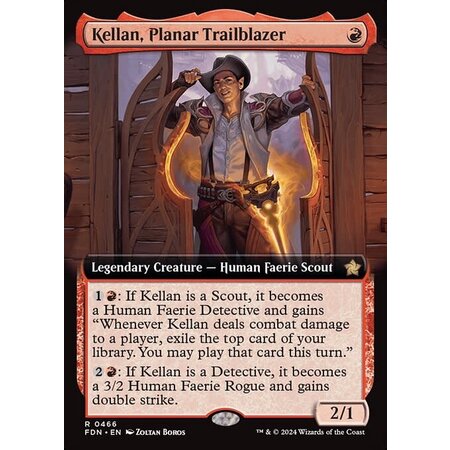 Kellan, Planar Trailblazer - Foil