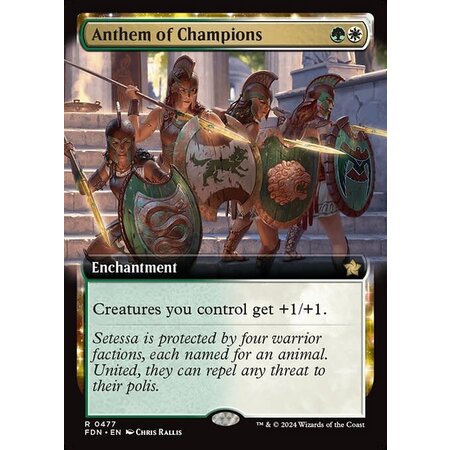 Anthem of Champions - Foil