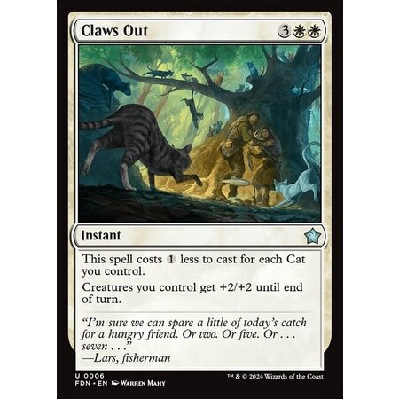 Claws Out - Foil