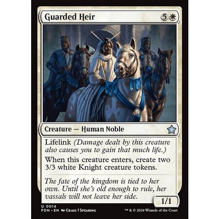 Guarded Heir - Foil