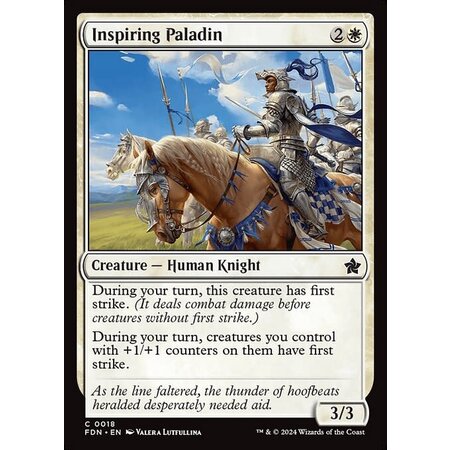 Inspiring Paladin - Foil