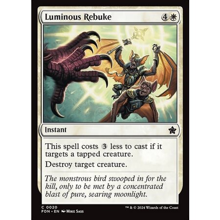 Luminous Rebuke - Foil