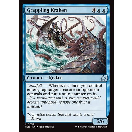Grappling Kraken - Foil