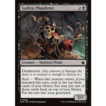 Gutless Plunderer - Foil