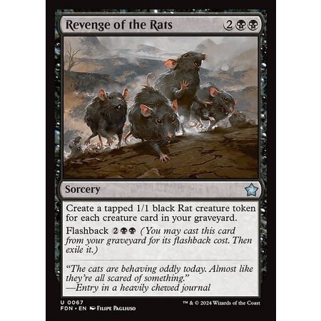 Revenge of the Rats - Foil