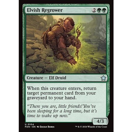 Elvish Regrower - Foil