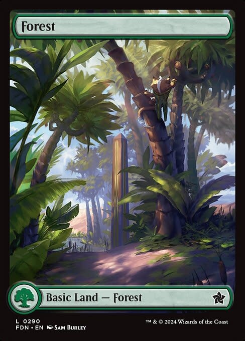 Forest (290) - Full Art - Foil