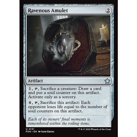 Ravenous Amulet - Foil