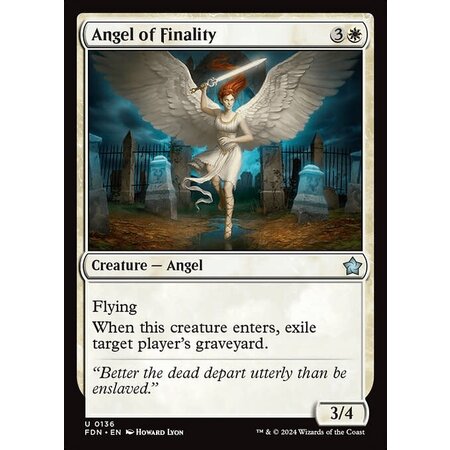 Angel of Finality - Foil