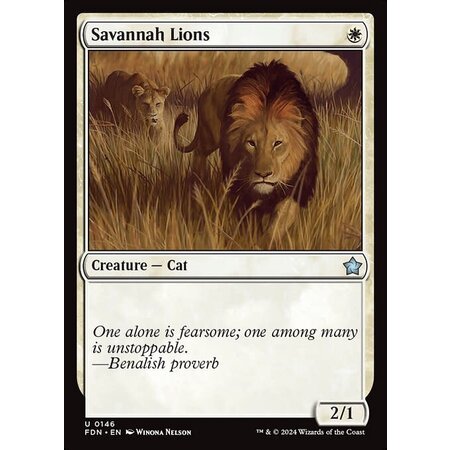 Savannah Lions - Foil