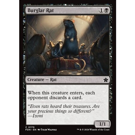 Burglar Rat - Foil