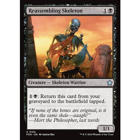 Reassembling Skeleton - Foil