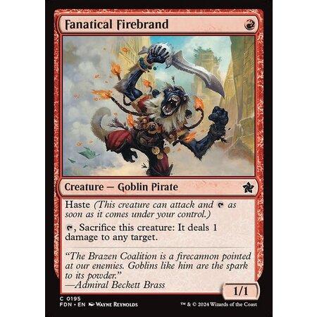 Fanatical Firebrand - Foil