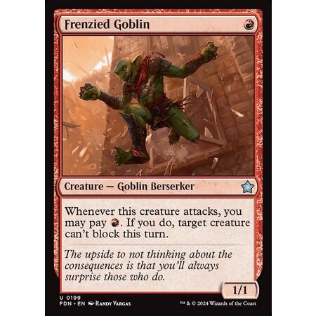Frenzied Goblin - Foil