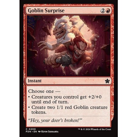 Goblin Surprise - Foil