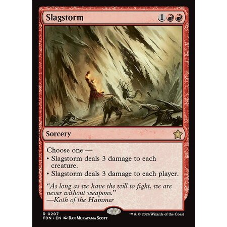 Slagstorm - Foil