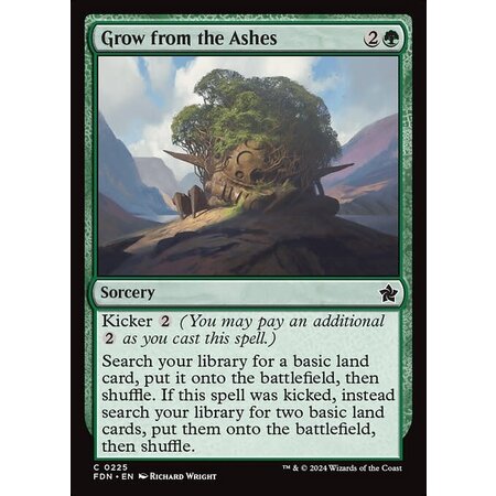 Grow from the Ashes - Foil