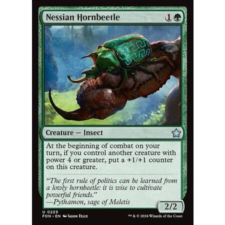 Nessian Hornbeetle - Foil