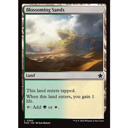 Blossoming Sands - Foil