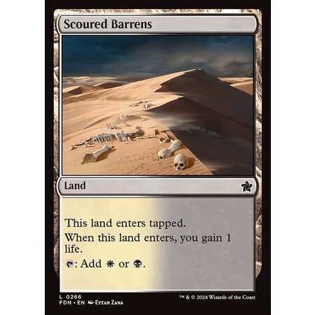 Scoured Barrens - Foil