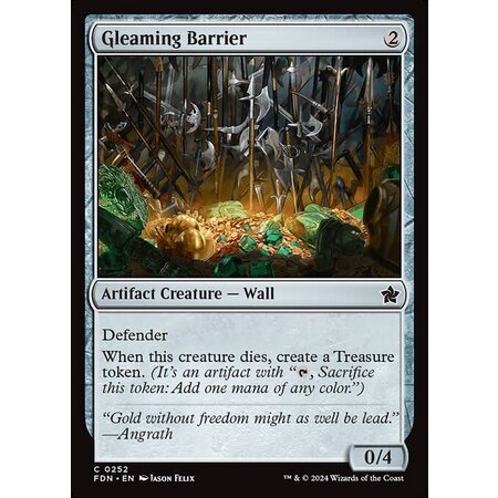 Gleaming Barrier - Foil