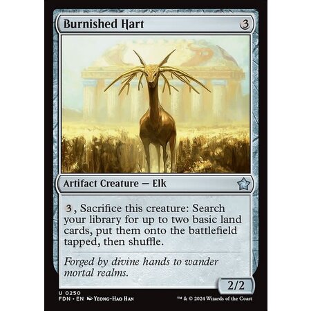 Burnished Hart - Foil