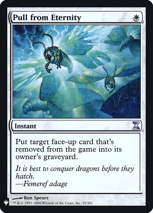 Pull from Eternity - Foil